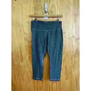 Size 6 Lululemon Gray Print Women's Leggings